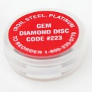 Disque Diamant, rouge